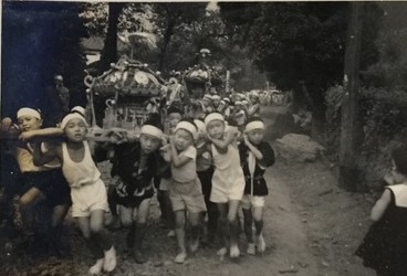 昭和35年頃の子どもみこし